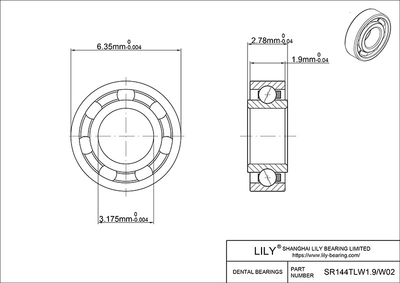 SR144TLW1.9/W02 光滑的 CAD图形