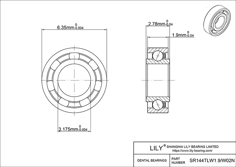 SR144TLW1.9/W02N 光滑的 CAD图形