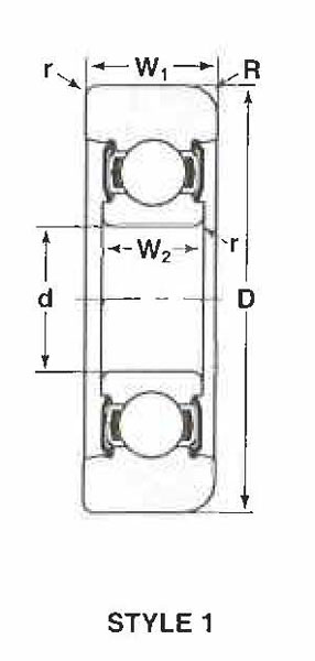 MG-306-FF Mast Guide Bearings CAD图形