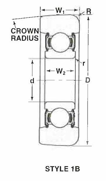 MG-309-DDBA Mast Guide Bearings CAD图形