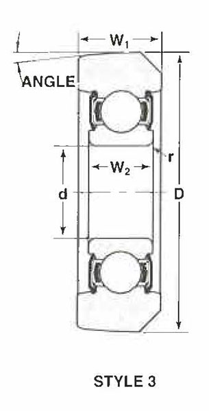 MG-206-FF Mast Guide Bearings CAD图形
