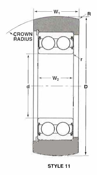 MG-5210-VFF Mast Guide Bearings CAD图形