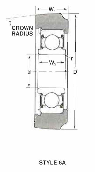 MG-207-FFU Mast Guide Bearings CAD图形