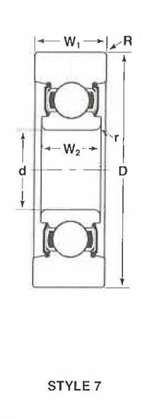 MG-307-FFB Mast Guide Bearings CAD图形