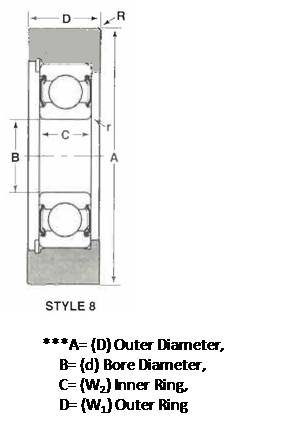 MG-207-FFA Mast Guide Bearings CAD图形
