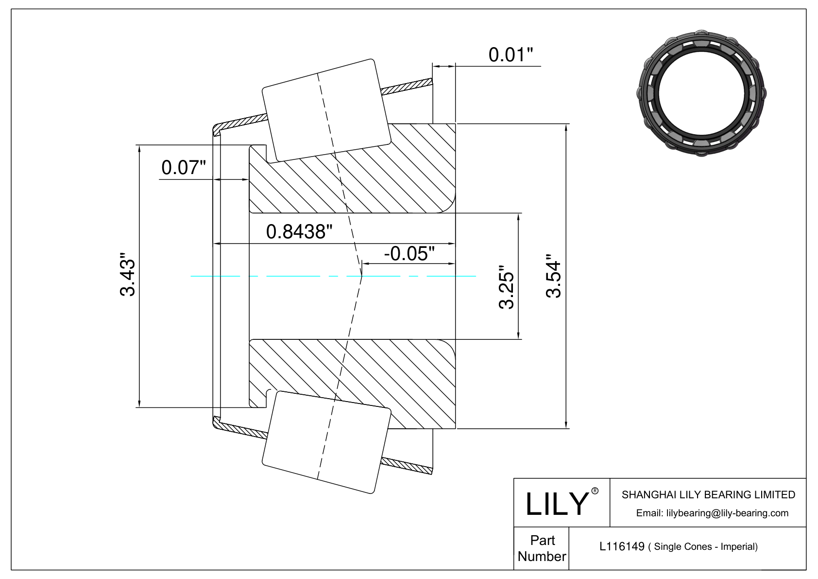 L116149 单锥体(英制) CAD图形
